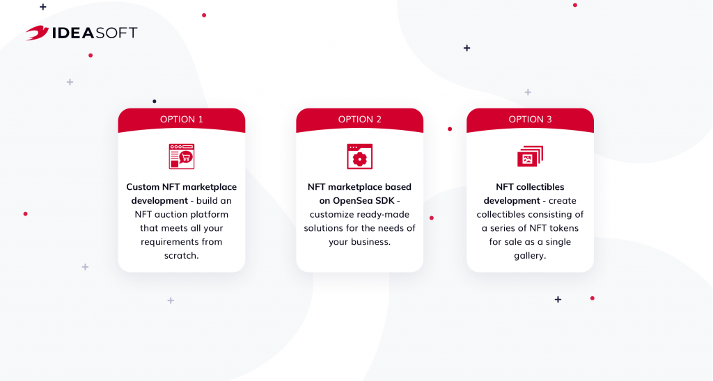 IdeaSoft nft marketplace development services