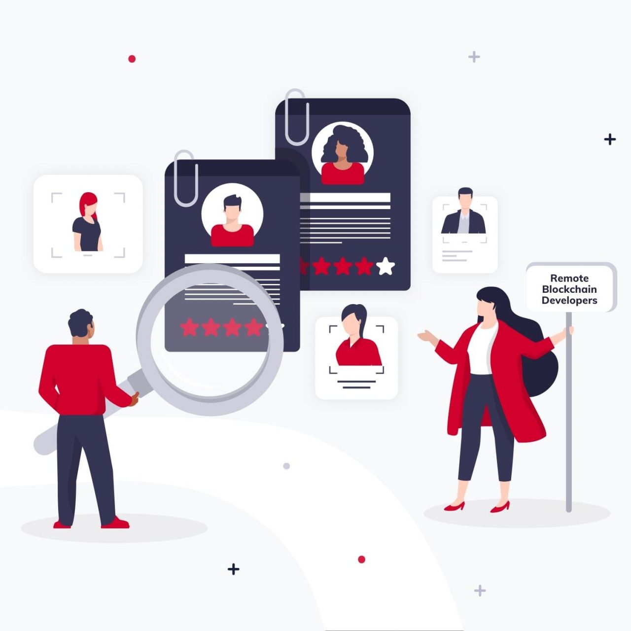 How to hire blockchain developers preview