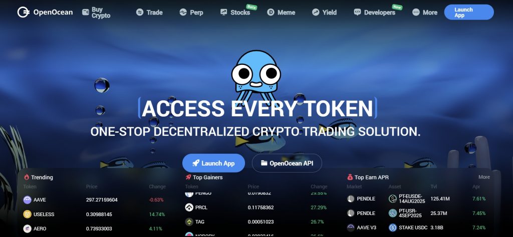 OpenOcean DEX Aggregator